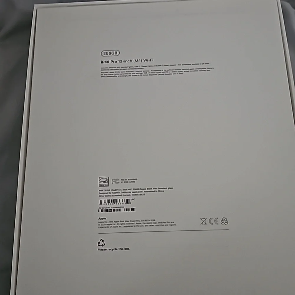 Brand new iPad Pro M4 13